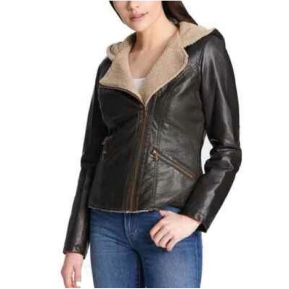 Women’s XL Levi Strauss Faux Leather Jacket